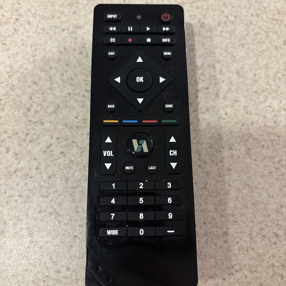 ORIGINAL OEM VIZIO‎ VR17 TV Remote Control (NO KEYBOARD) Working Wireless